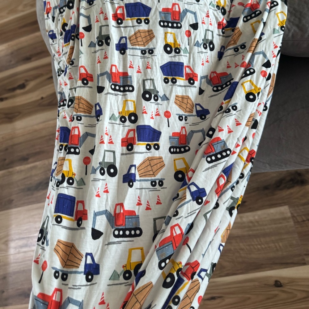 Little Sleepies Construction Crib Fitted Sheet